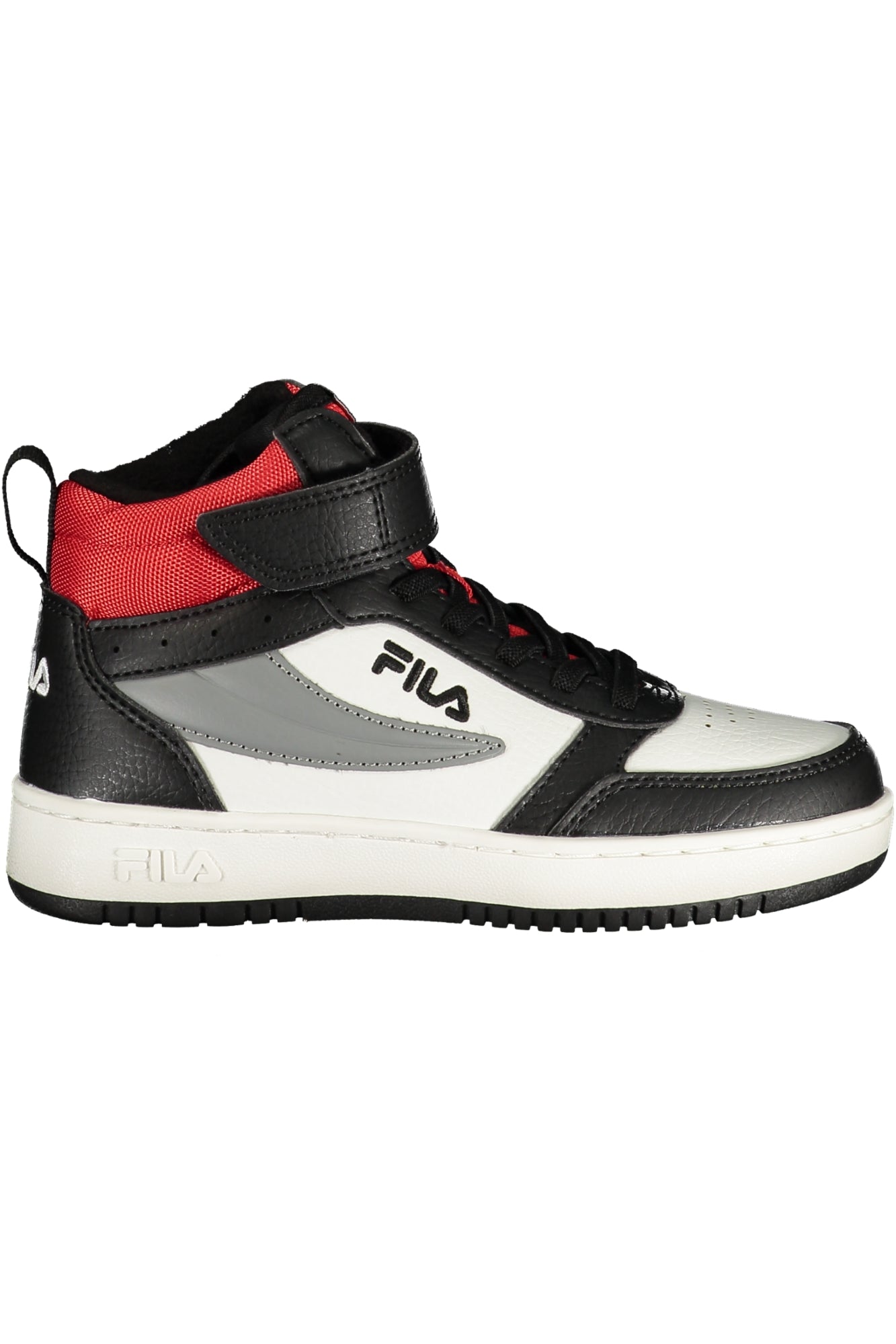 FILA Sportschuhe für Jungen – Weiße Sneaker mit Klettverschluss für Herbst/Winter Weiß