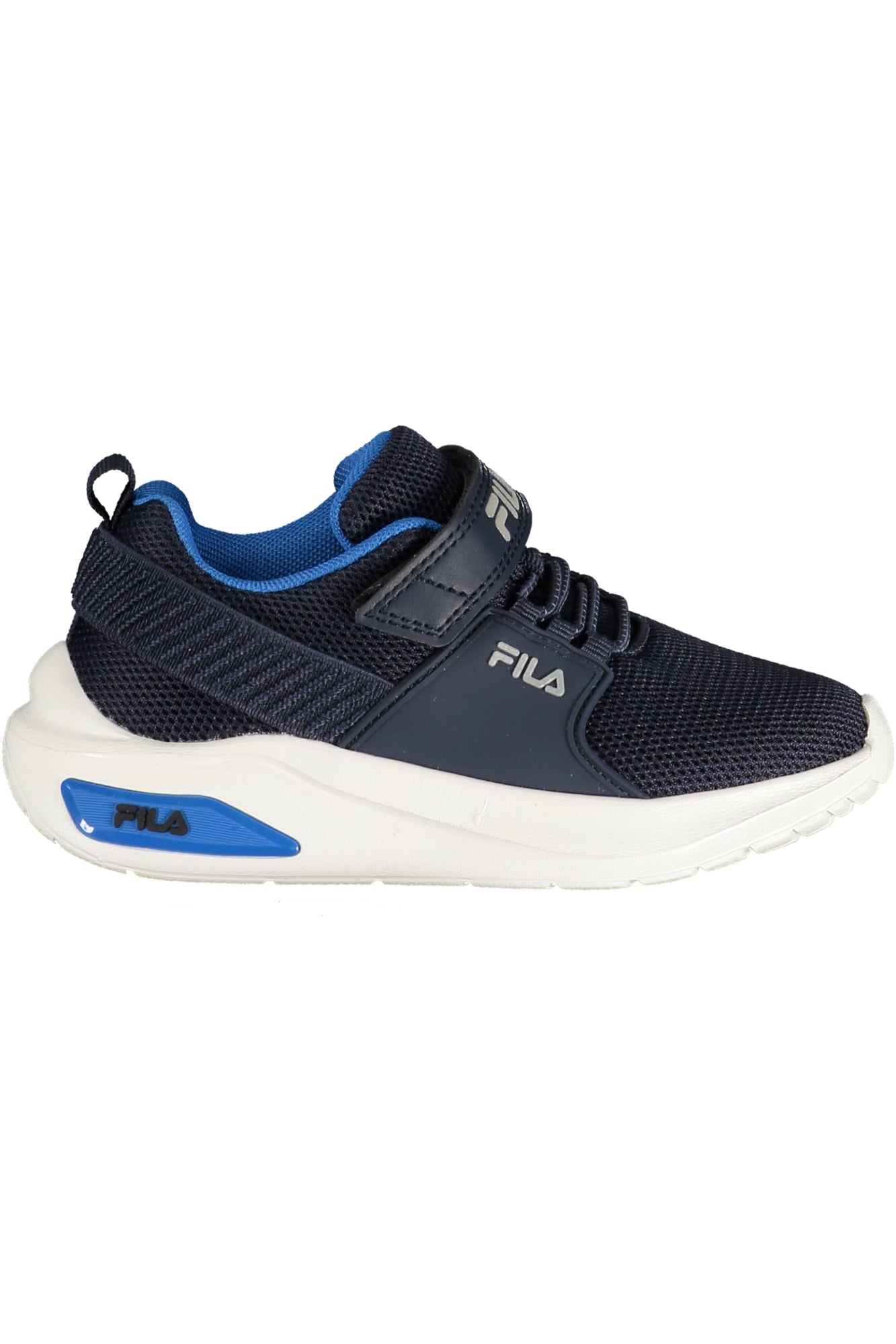 FILA Kinder Sneaker – Sportschuh mit Klett-, sportlich Blau Hauptbild