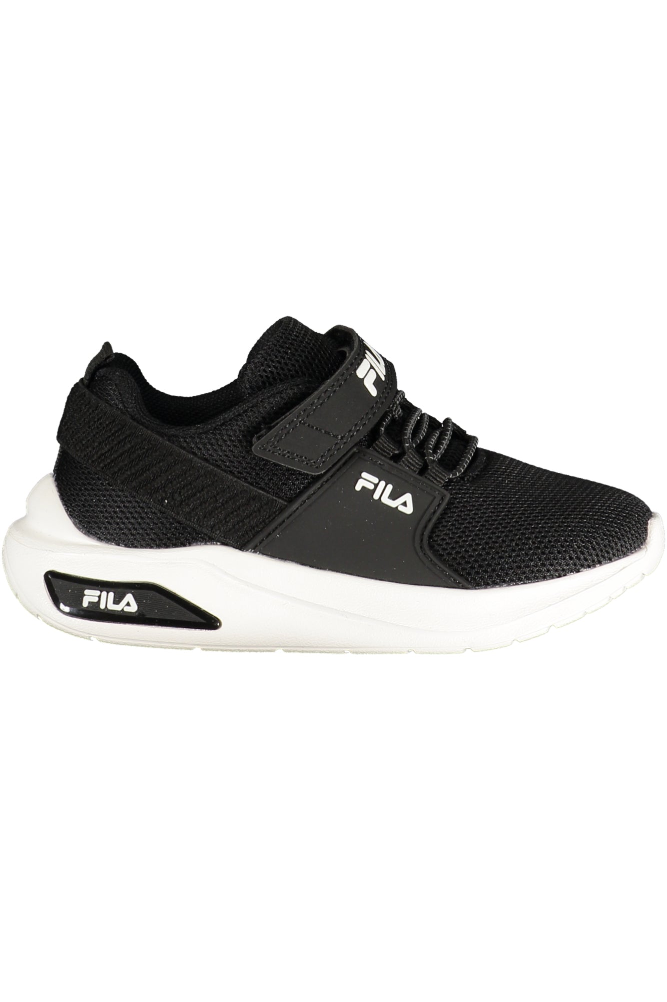 FILA Kinder Sneaker – Sportschuh mit Klett-, sportlich Schwarz