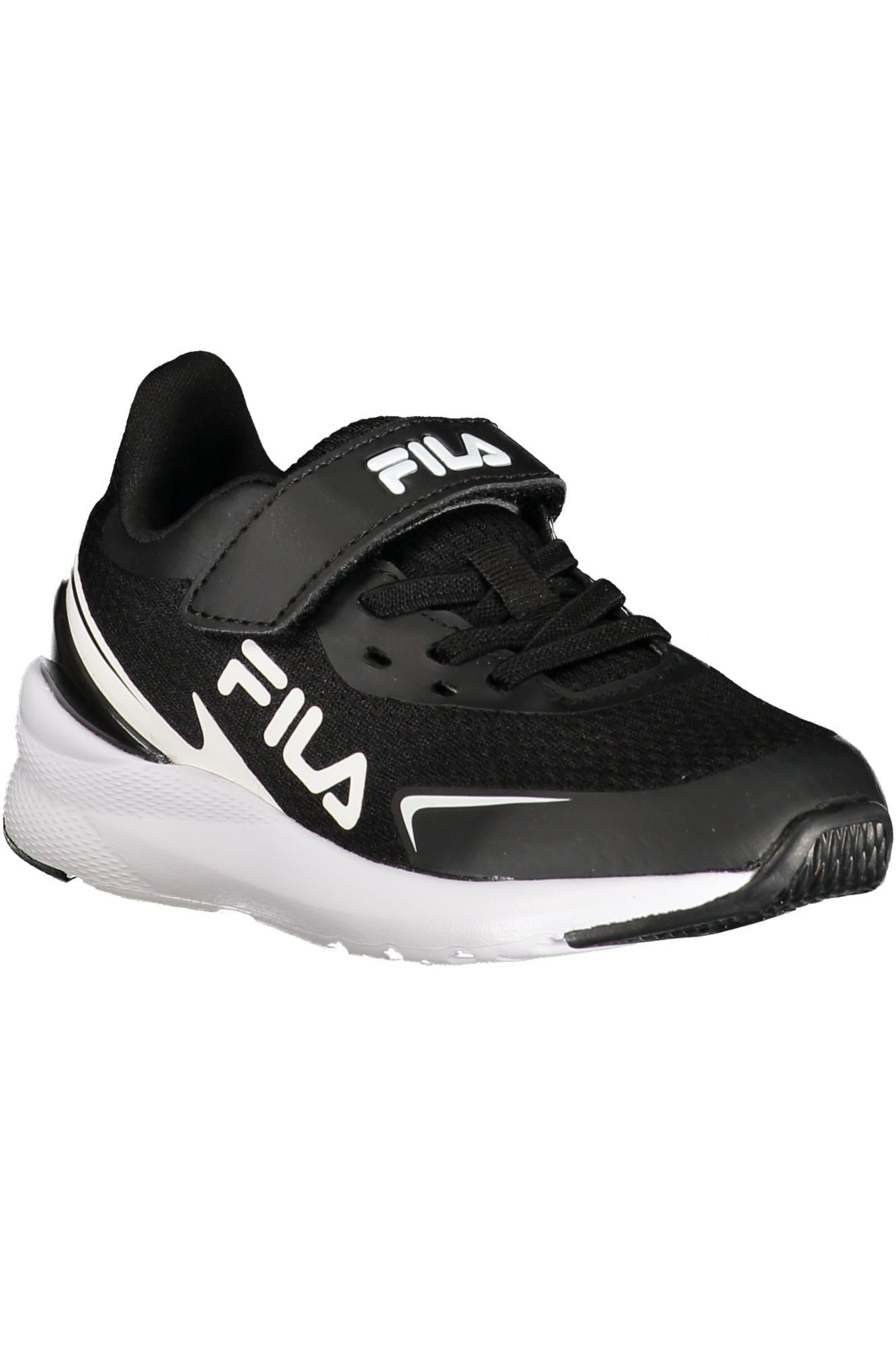 FILA Kinder Sneaker – Sportschuh mit Klettverschluss Schwarz