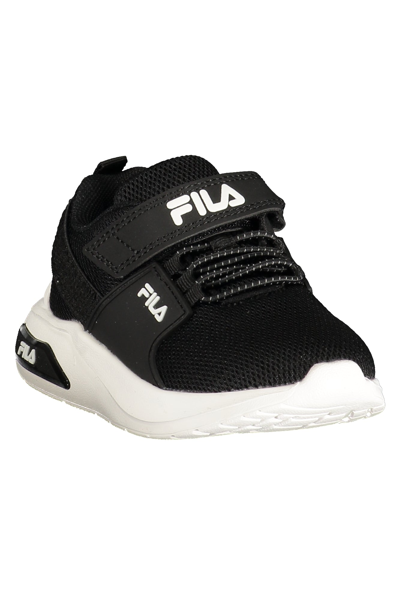 FILA Kinder Sneaker – Sportschuh mit Klett-, sportlich Schwarz