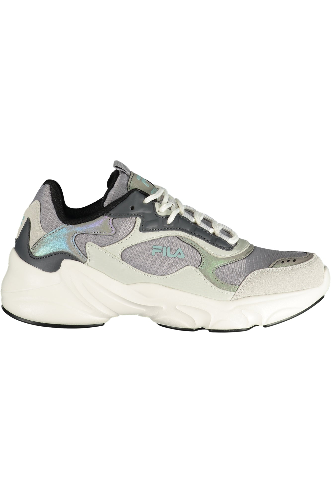 FILA Damen-Sportschuhe grau – Sneaker für Frühjahr/Sommer | Schnürsenkel & Logo-Details Grau