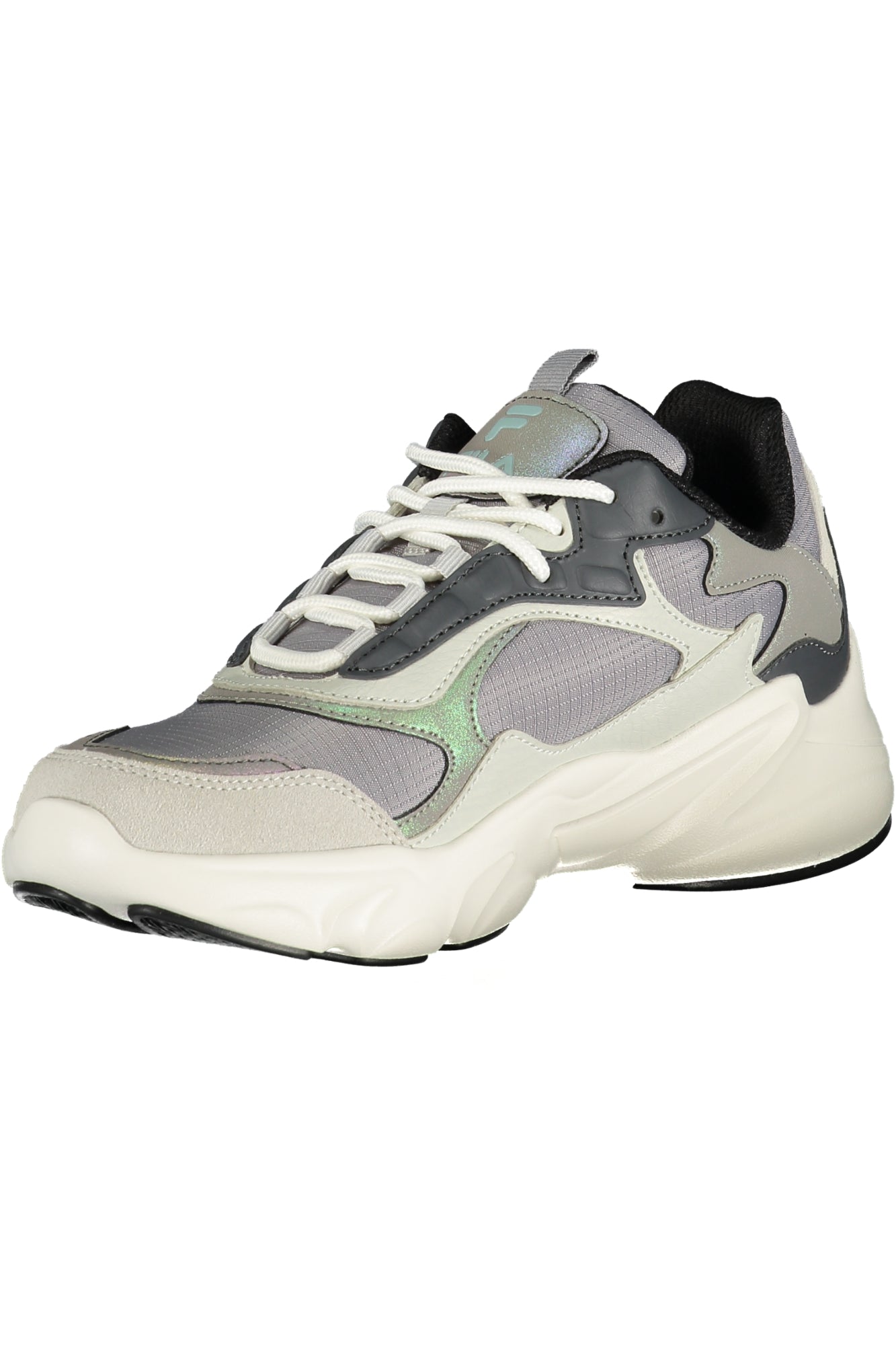 FILA Damen-Sportschuhe grau – Sneaker für Frühjahr/Sommer | Schnürsenkel & Logo-Details Grau