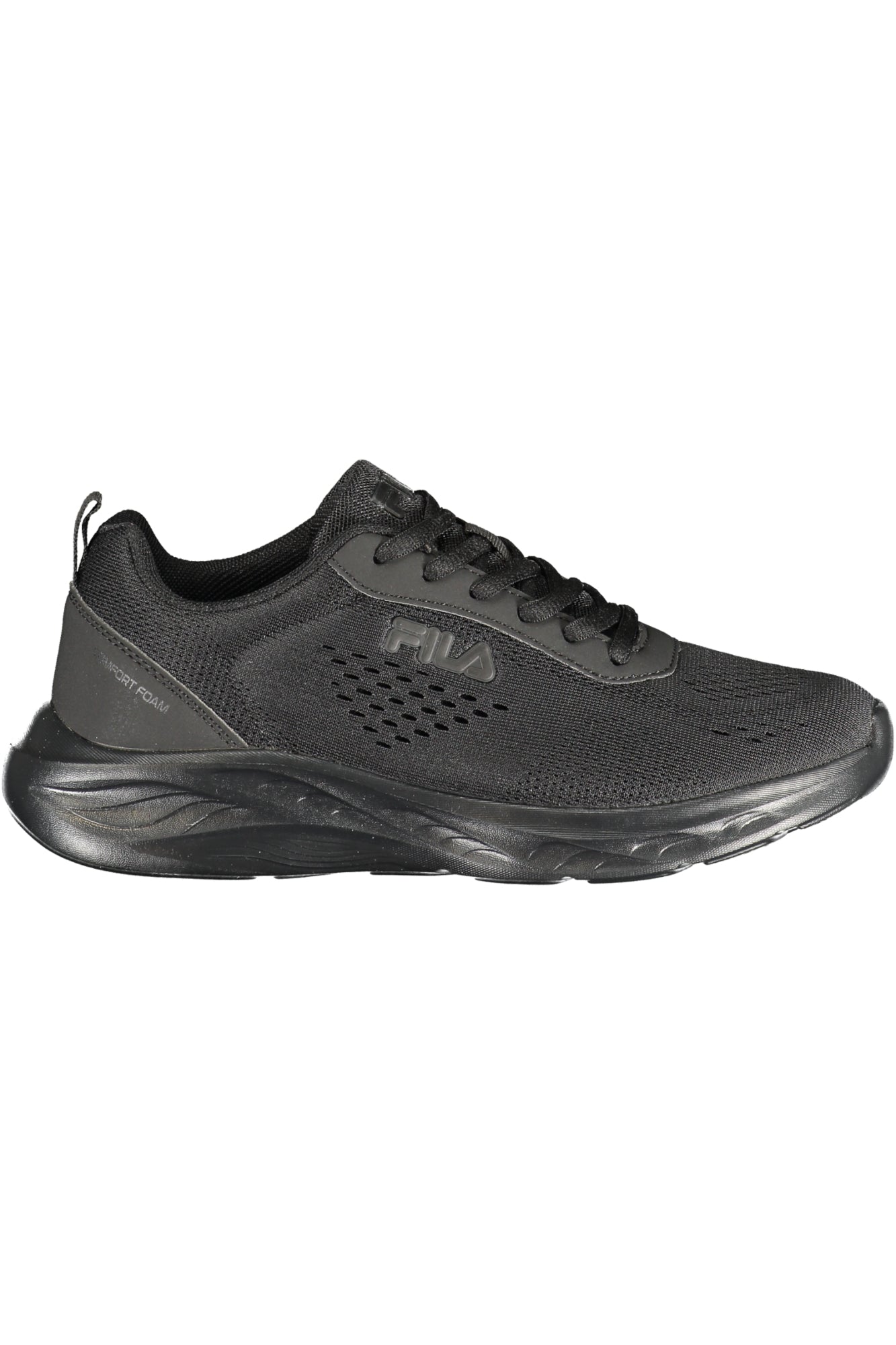 FILA Damen Sneaker – Sportschuh mit Schnürsenkeln, sportlich Schwarz Hauptbild