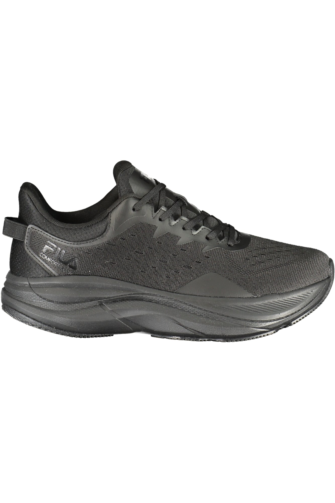 FILA Herren Sneaker – Sportschuh mit Schnürsenkeln Schwarz