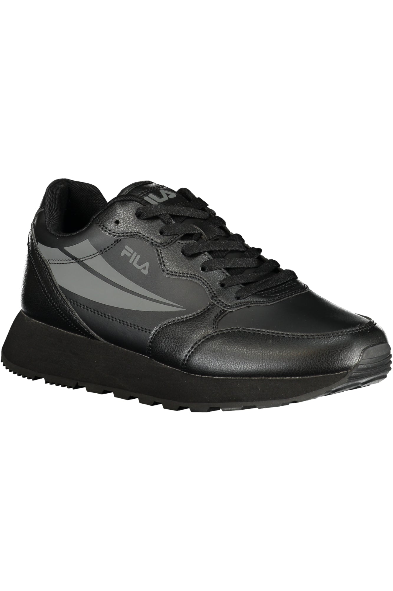 FILA Herren-Sportschuhe schwarz – Sneaker für Herbst/Winter mit Logo-Print | soulluna.de Schwarz