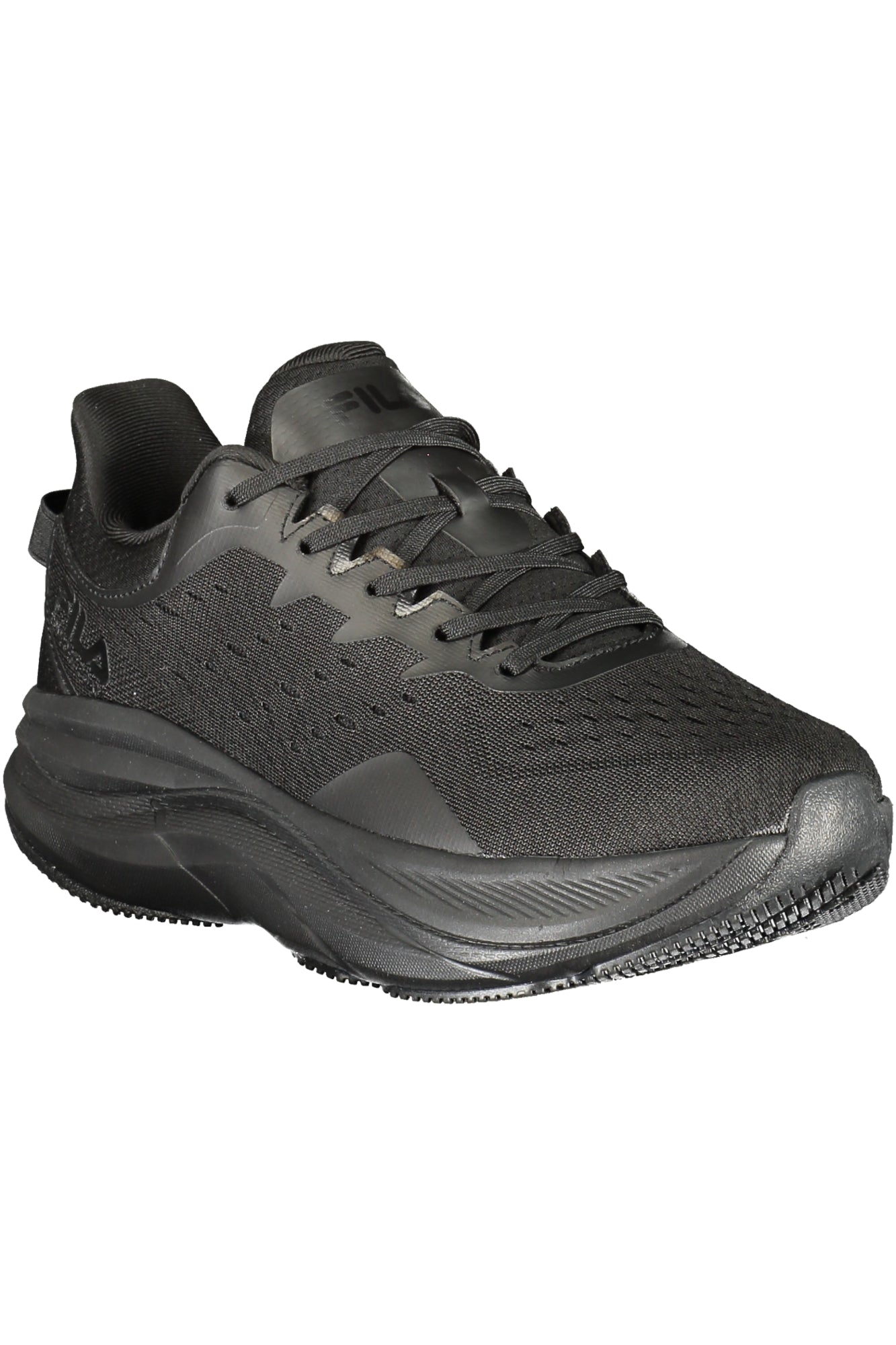 FILA Herren Sneaker – Sportschuh mit Schnürsenkeln Schwarz