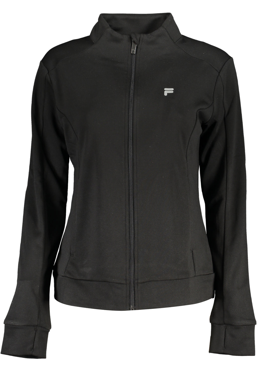 FILA DAMEN-SWEATSHIRT MIT SCHWARZEM ZIP