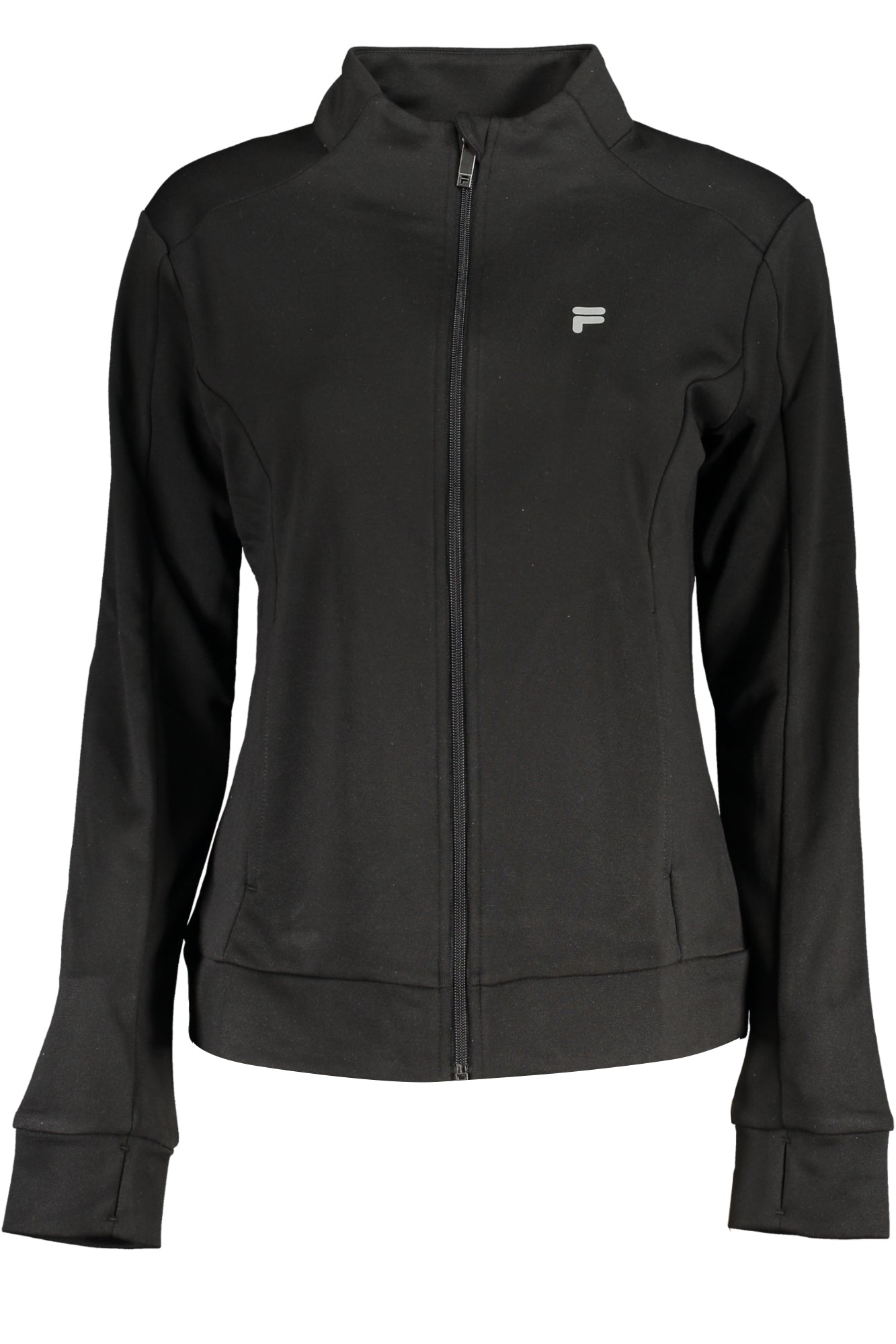 FILA DAMEN-SWEATSHIRT MIT SCHWARZEM ZIP