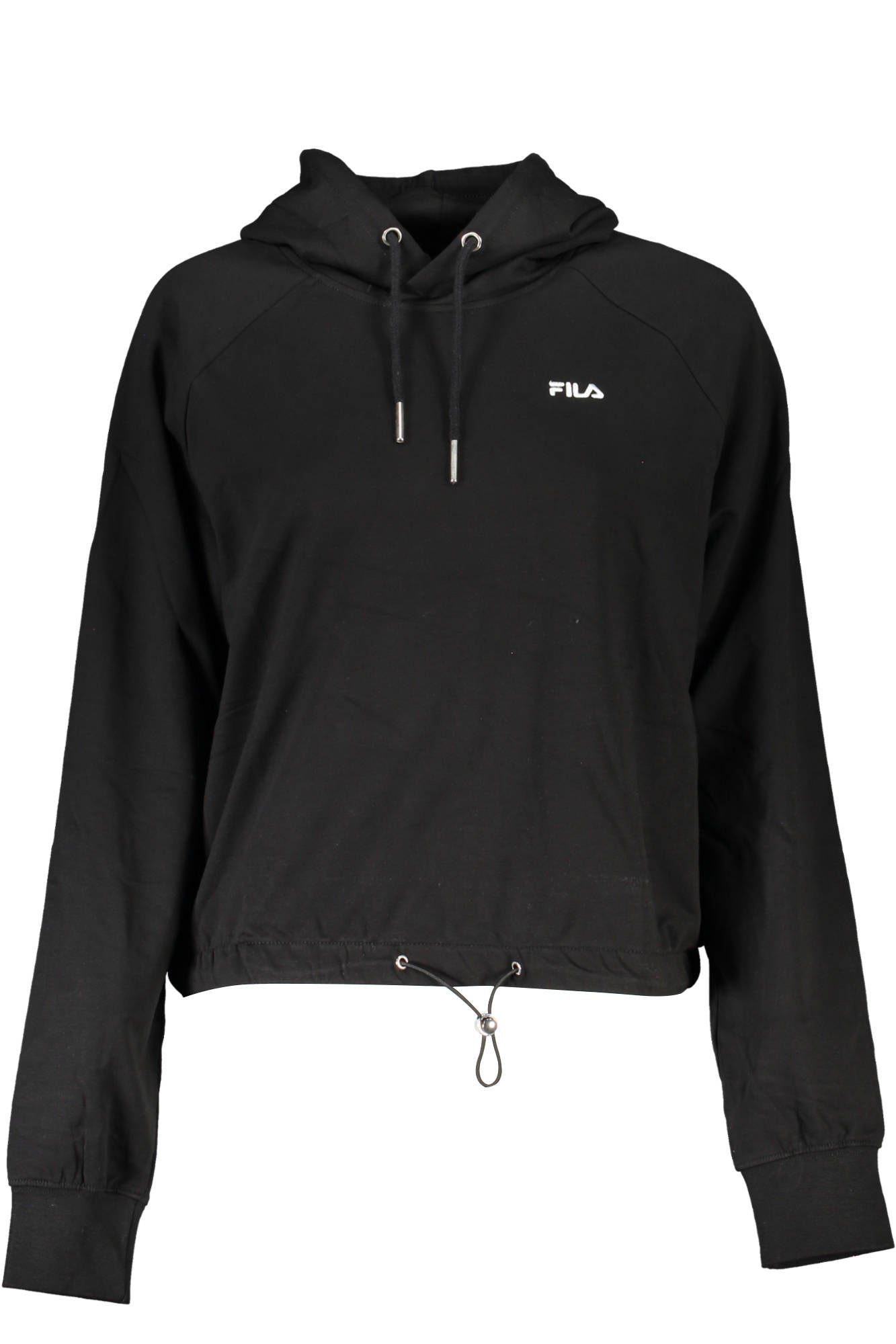 FILA Sweatshirt Damen Schwarz – Kapuzenpullover mit Stickerei für Frühjahr/Sommer Schwarz