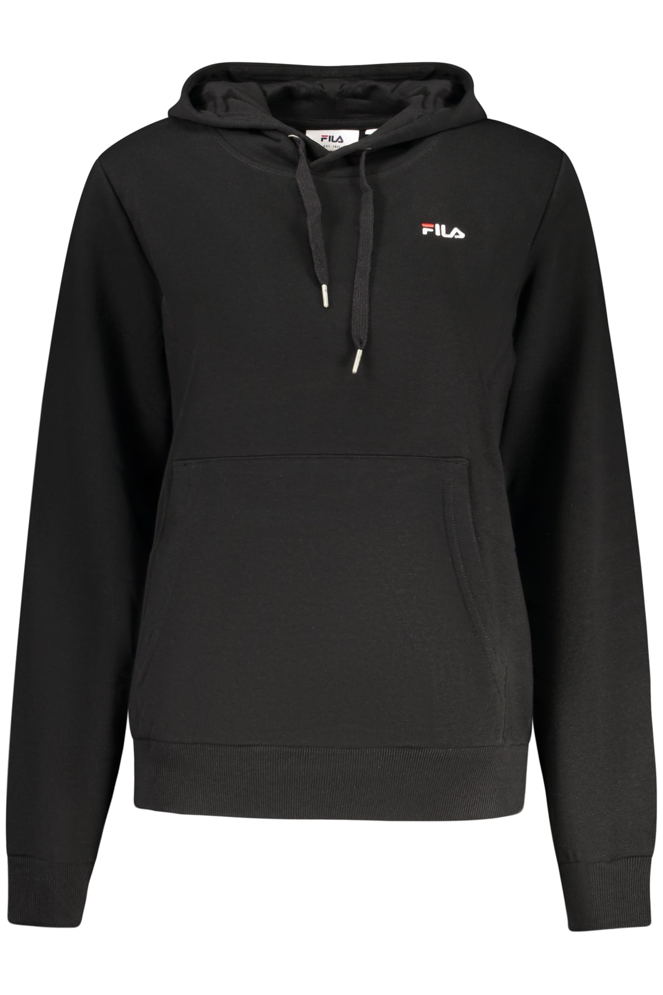 FILA DAMEN-SWEATSHIRT MIT REISSVERSCHLUSS, SCHWARZ