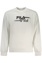 FILA Herren-Sweatshirt mit Reißverschluss, weiß
