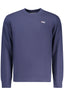FILA Sweatshirt Herren mit Reißverschluss – Blau, angerautes Material Blau