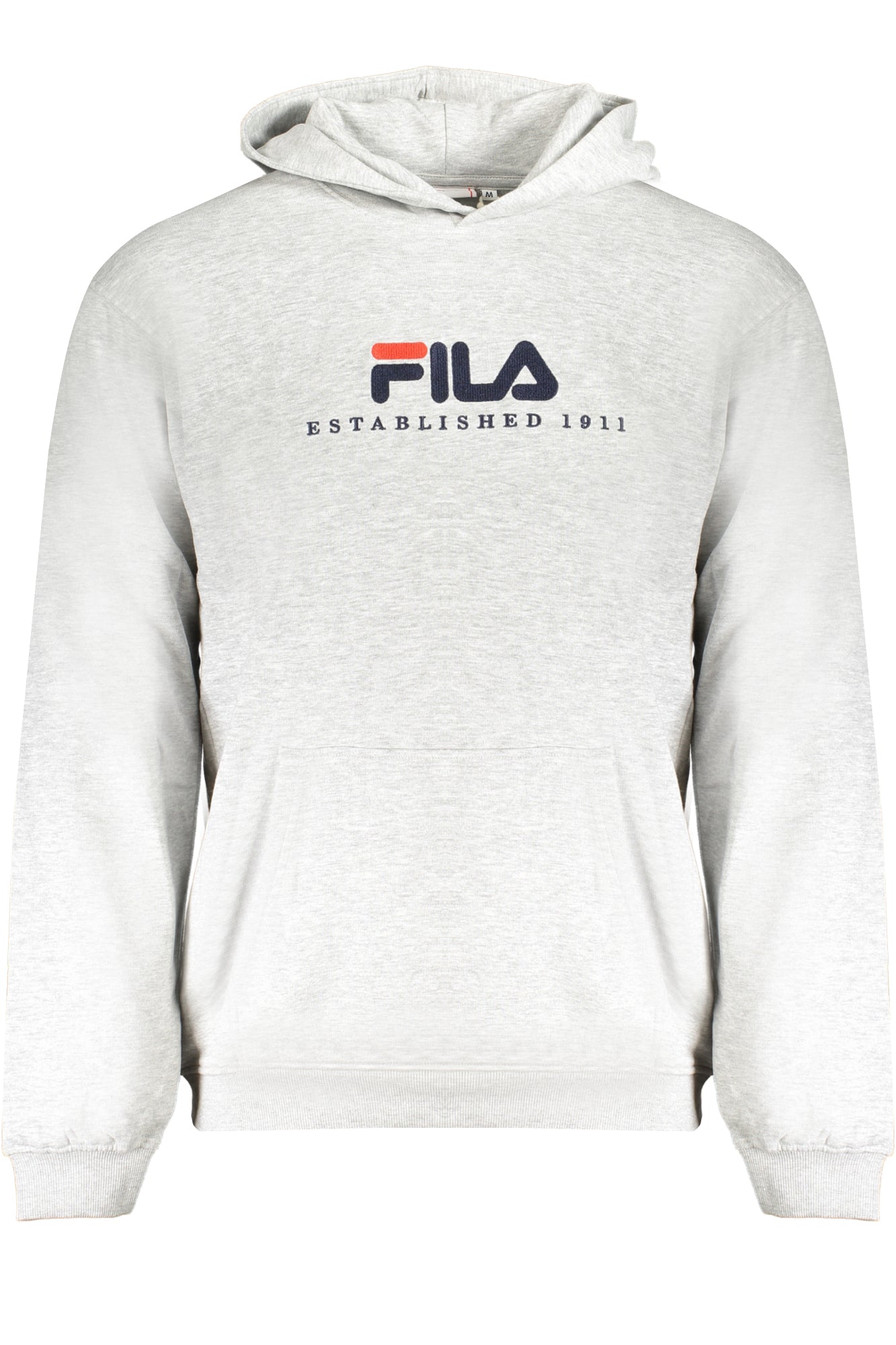 FILA Sweatshirt Herren Grau mit Reißverschluss – Kapuze & Fleece-Innenfutter Grau Hauptbild