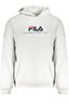 FILA Sweatshirt Herren Grau mit Reißverschluss – Kapuze & Fleece-Innenfutter Grau
