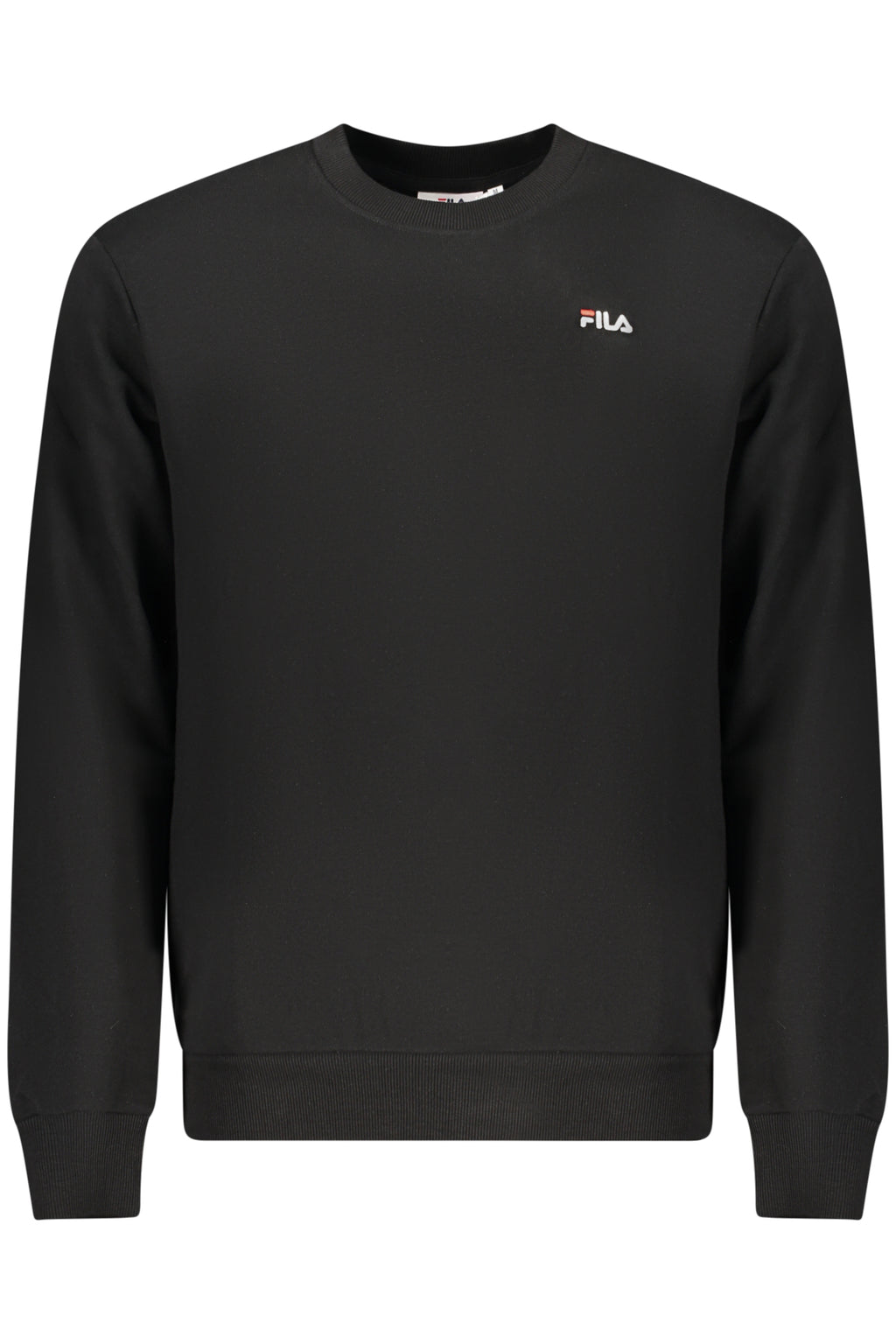 FILA Herren-Sweatshirt mit Reißverschluss, schwarz