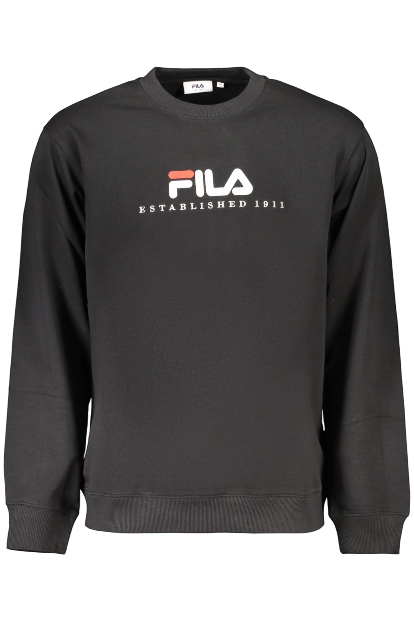 FILA Herren Sweatshirt – aus Baumwolle, Fleece | Sweatshirts Schwarz