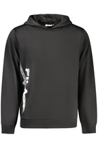 FILA Herren-Sweatshirt mit Reißverschluss, schwarz