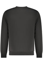 FILA Herren-Sweatshirt mit Reißverschluss, schwarz