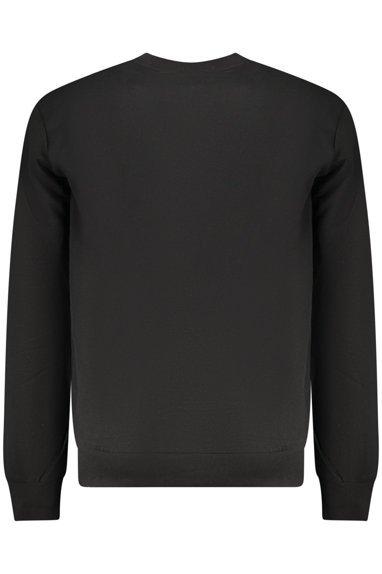 FILA Sweatshirt Herren mit Reißverschluss – Blau, angerautes Material Schwarz