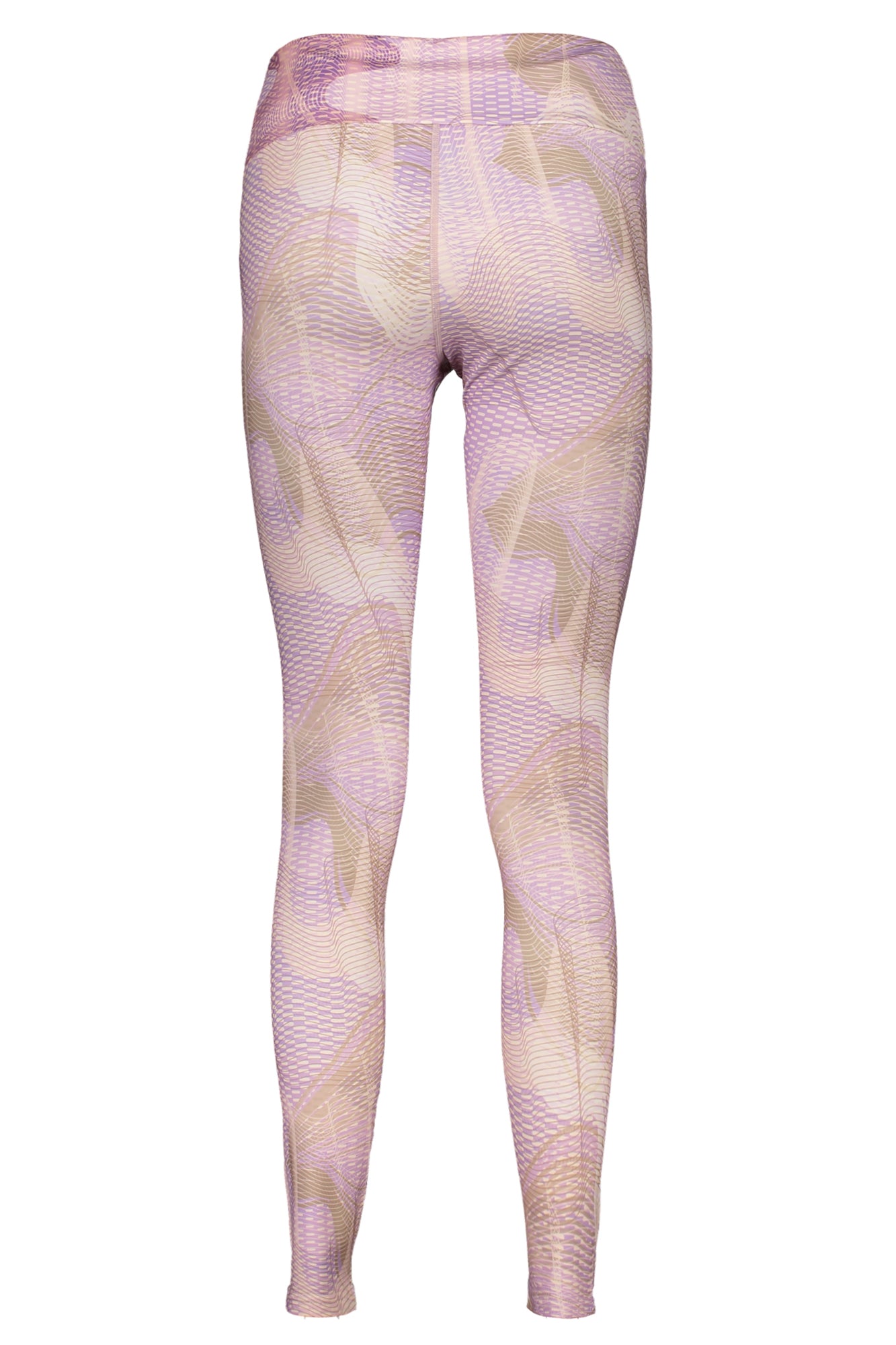 FILA Damen-Leggings Schwarz – Elastische Jogginghose mit Reflektor für Frühjahr/Sommer Violett