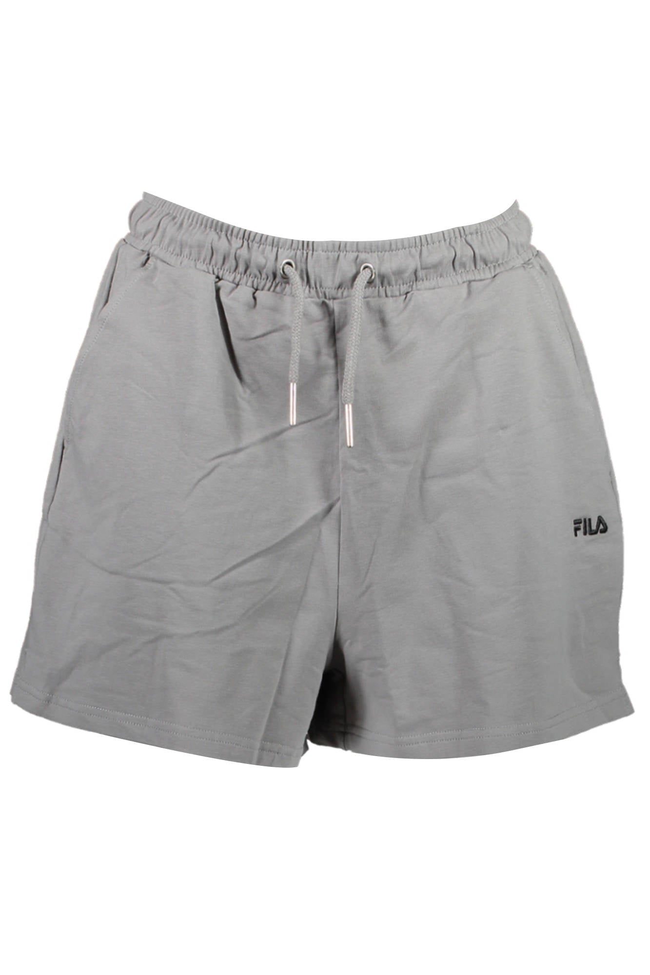 FILA Grüne Kurze Damenhose – Elastischer Bund mit Schnürung für Sommer | soulluna.de Grau
