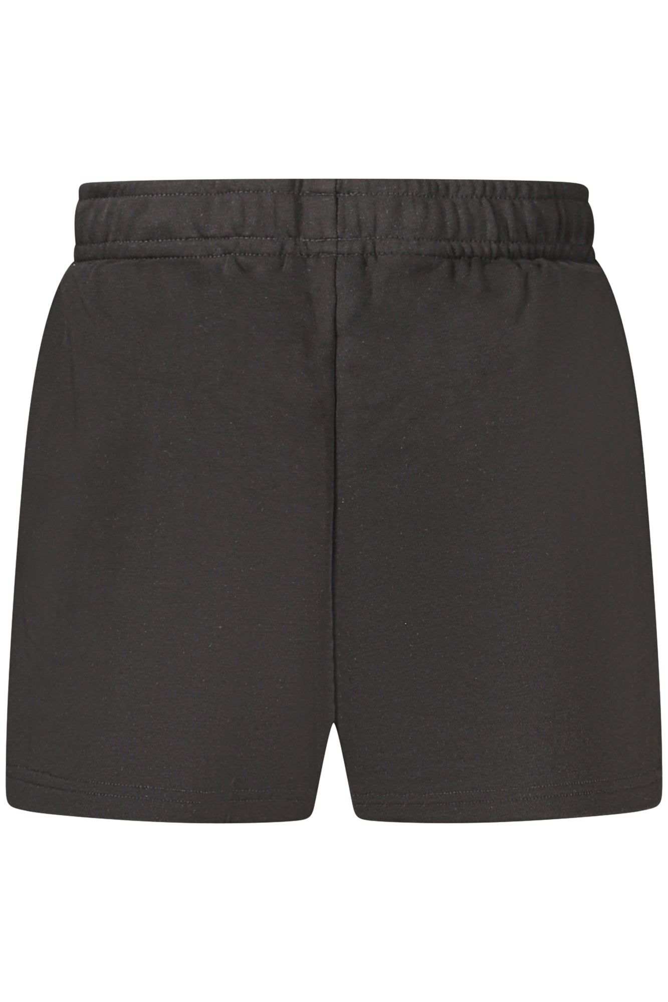 FILA Schwarze Kurze Hose Damen – Elastischer Bund mit Logo-Stickerei Schwarz