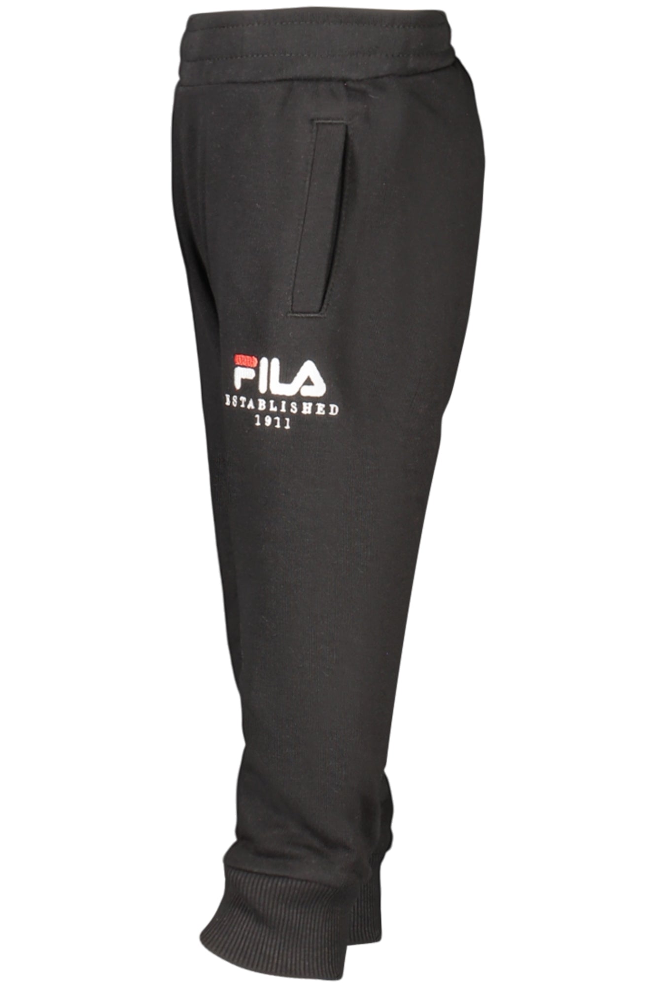 FILA Kinder Jogginghose – mit elastischem Bund, mit Taschen Schwarz