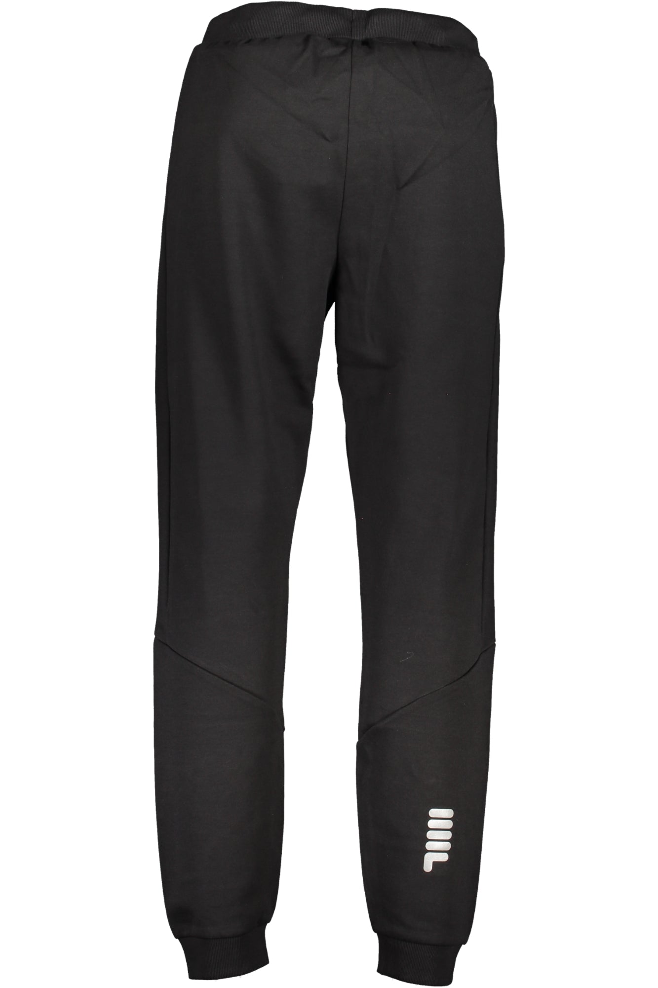 FILA Jogginghose Herren – Schwarze Sporthose mit elastischem Bund und Logo-Print Schwarz