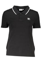FILA POLO KURZARM DAMEN SCHWARZ