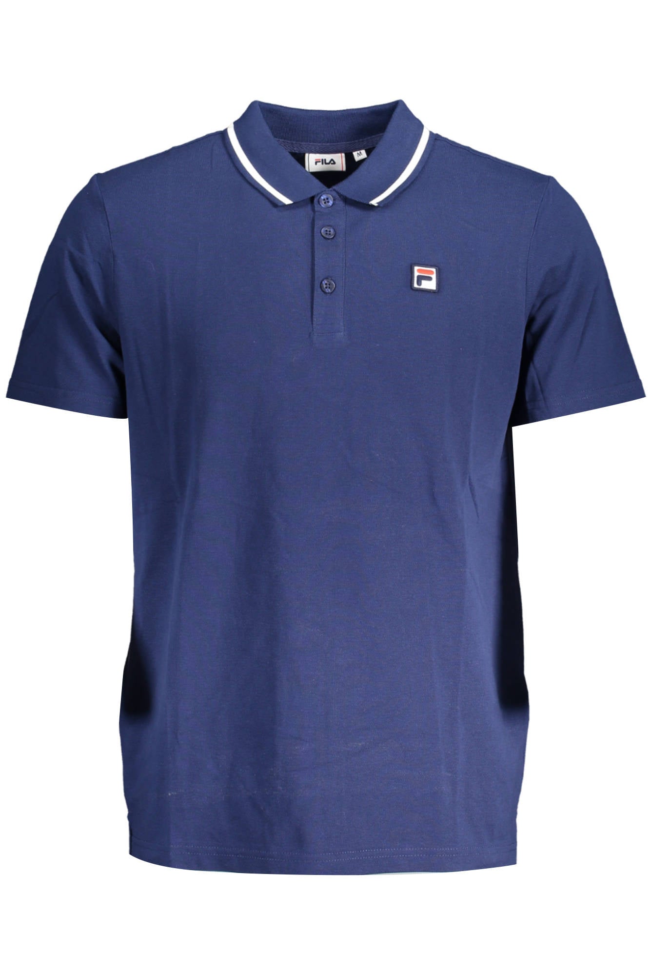 FILA HERREN-KURZÄRMELIGES POLOSHIRT BLAU Hauptbild