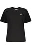 FILA Damen-T-Shirt mit Kurzarm – Weißes Basic aus Bio-Baumwolle Schwarz