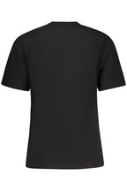 FILA Damen-T-Shirt mit kurzen Ärmeln, schwarz
