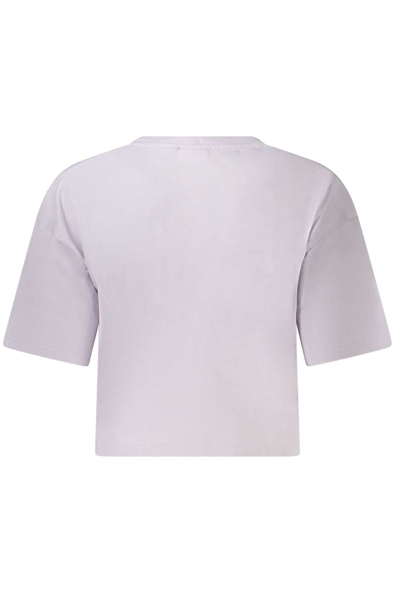 FILA Kurzarm-T-Shirt Damen Rosa – Loose Cropped aus Bio-Baumwolle Rosa