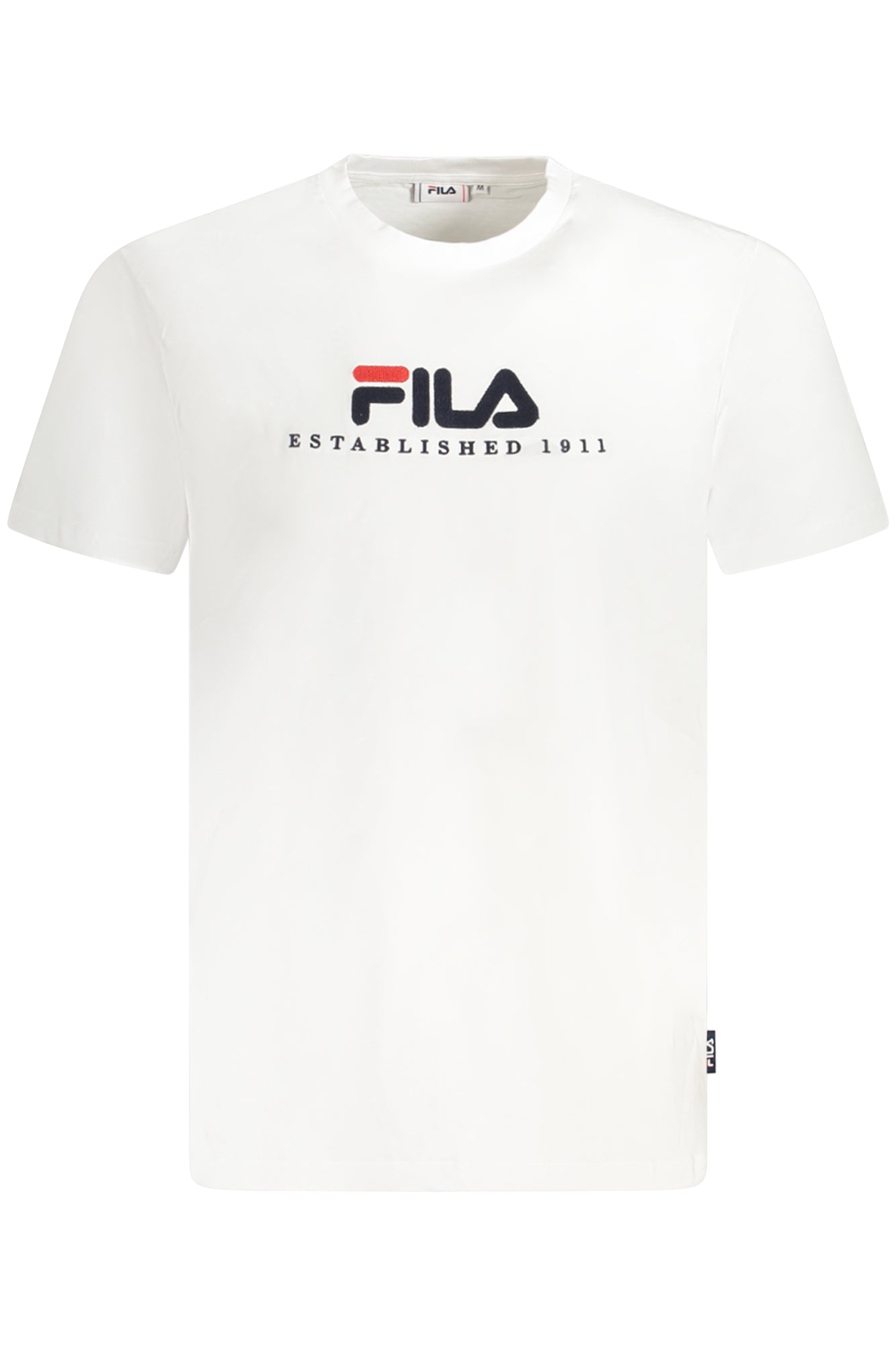 FILA KURZARM-T-SHIRT HERREN WEISS