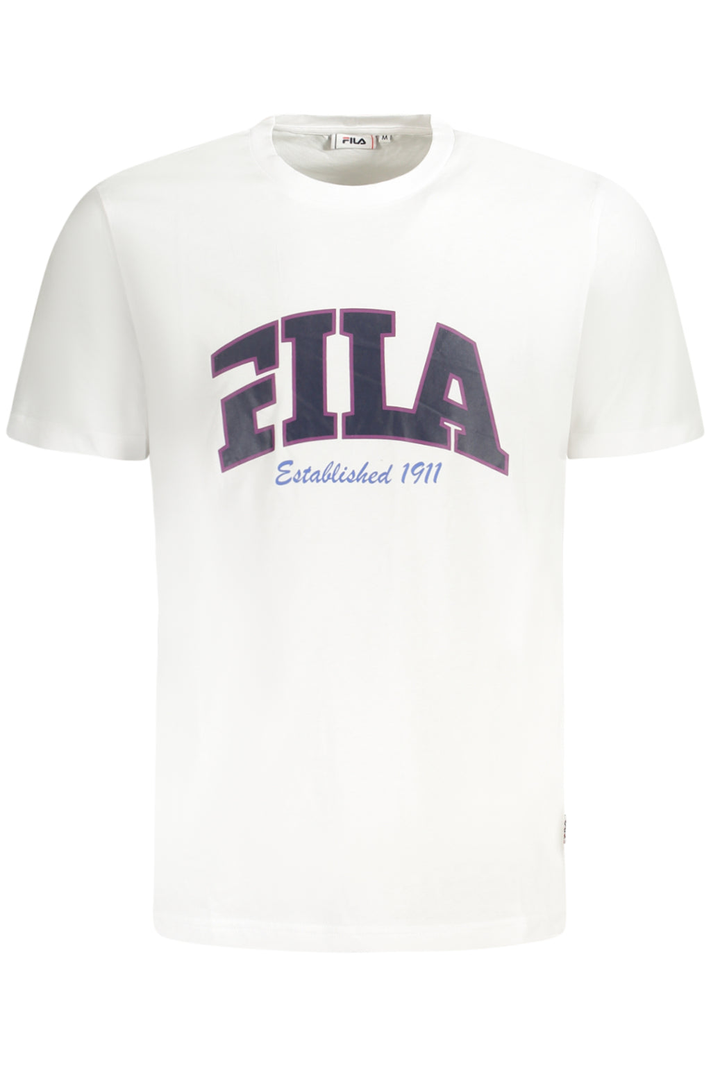 FILA KURZARM-T-SHIRT HERREN WEISS