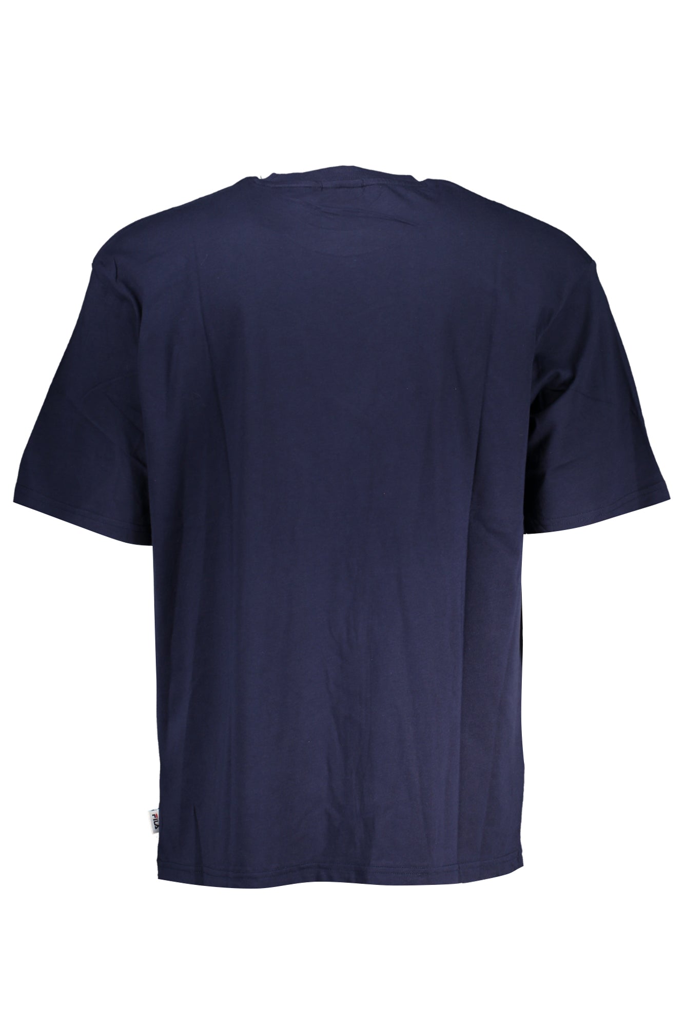 FILA Herren T-Shirt Blau – Kurzarm mit Logo-Aufdruck für Sommer Blau