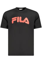 FILA HERREN KURZARM T-SHIRT SCHWARZ