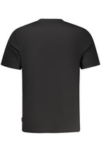 FILA Herren Kurzarm-T-Shirt Schwarz