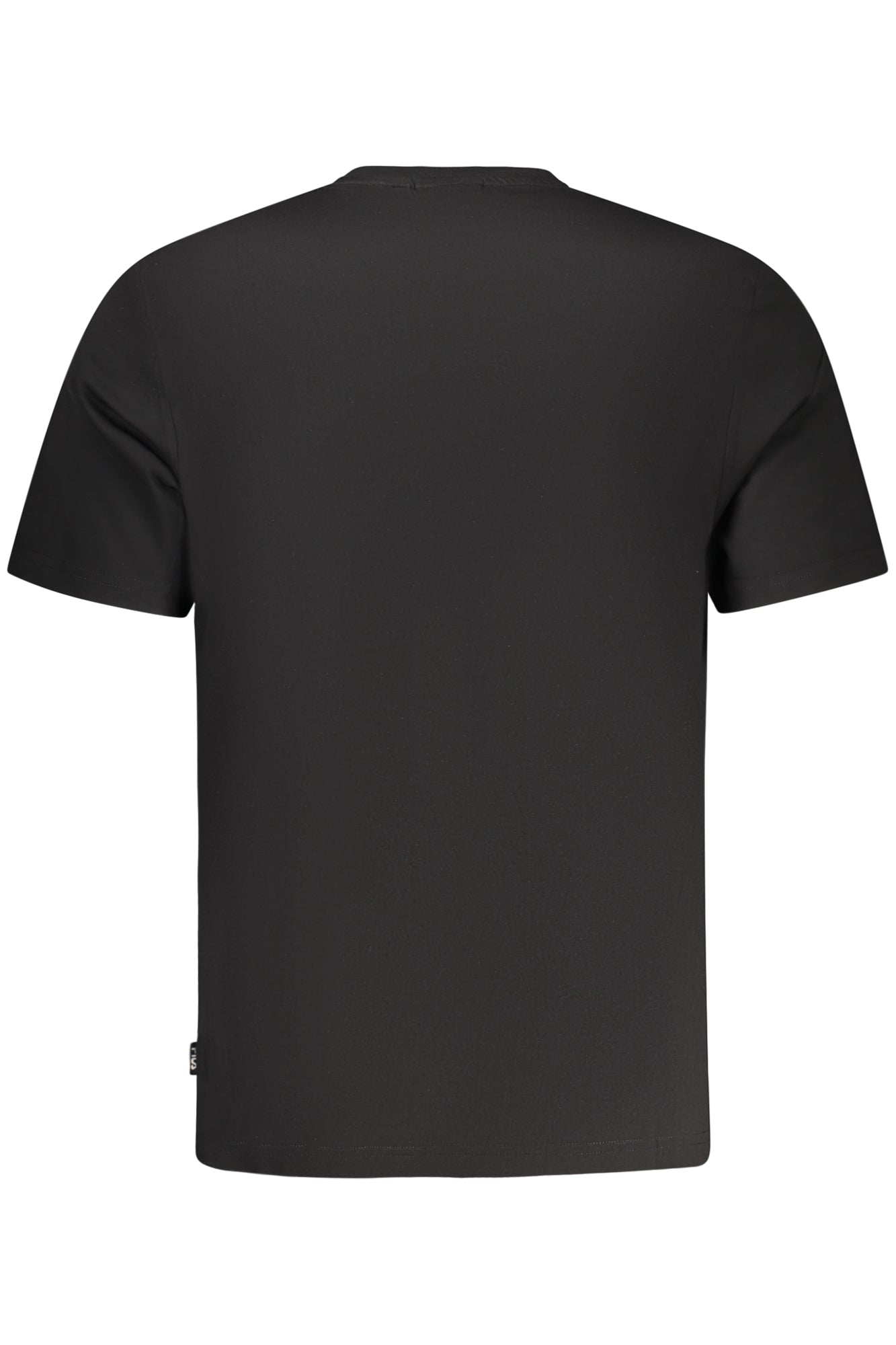 FILA Herren Kurzarm-T-Shirt Schwarz