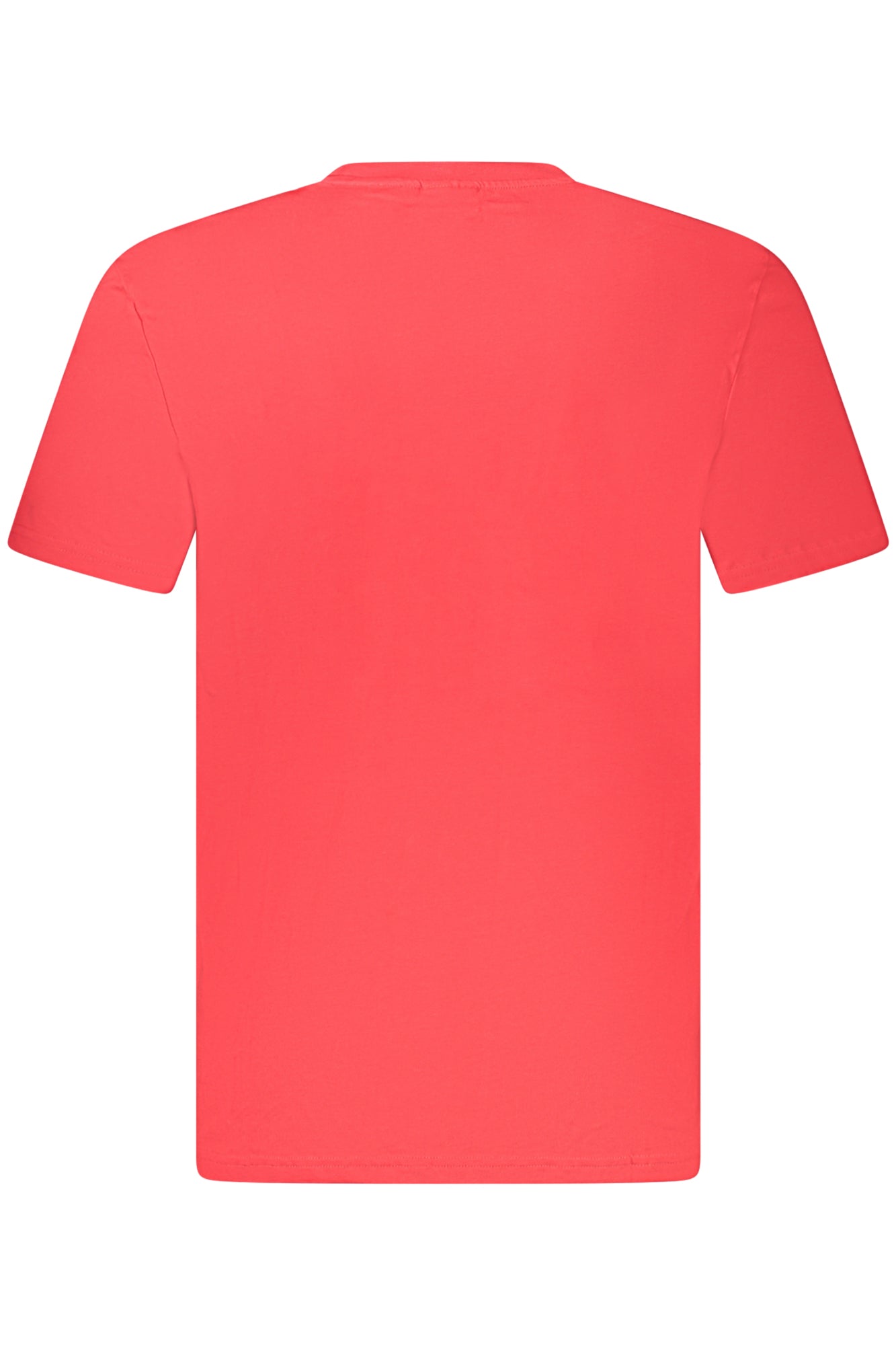 FILA Herren T-Shirt – Regular Fit, Kurzarm, aus Baumwolle Rot