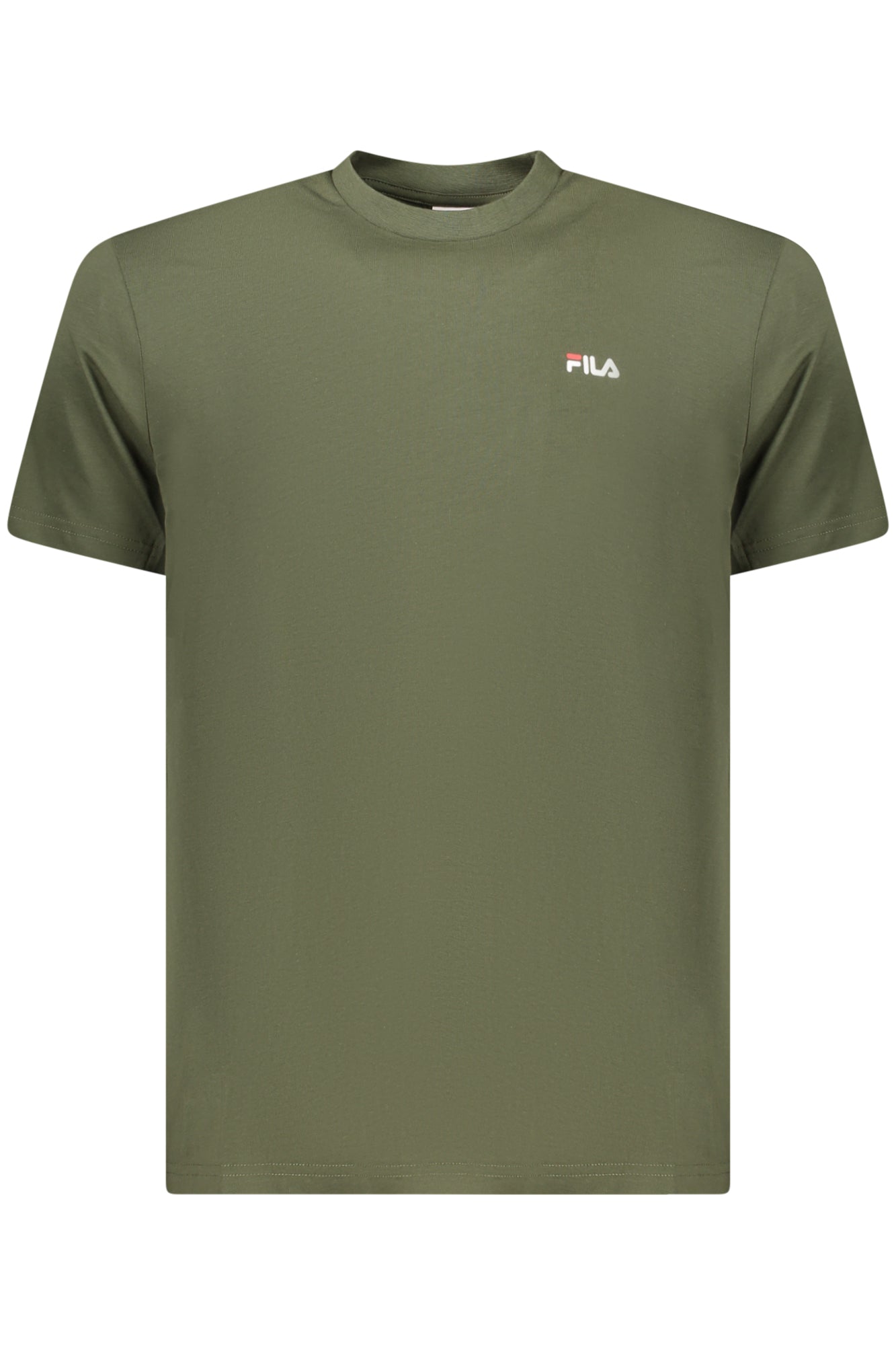 FILA Herren T-Shirt – Regular Fit, Kurzarm, aus Baumwolle Grün