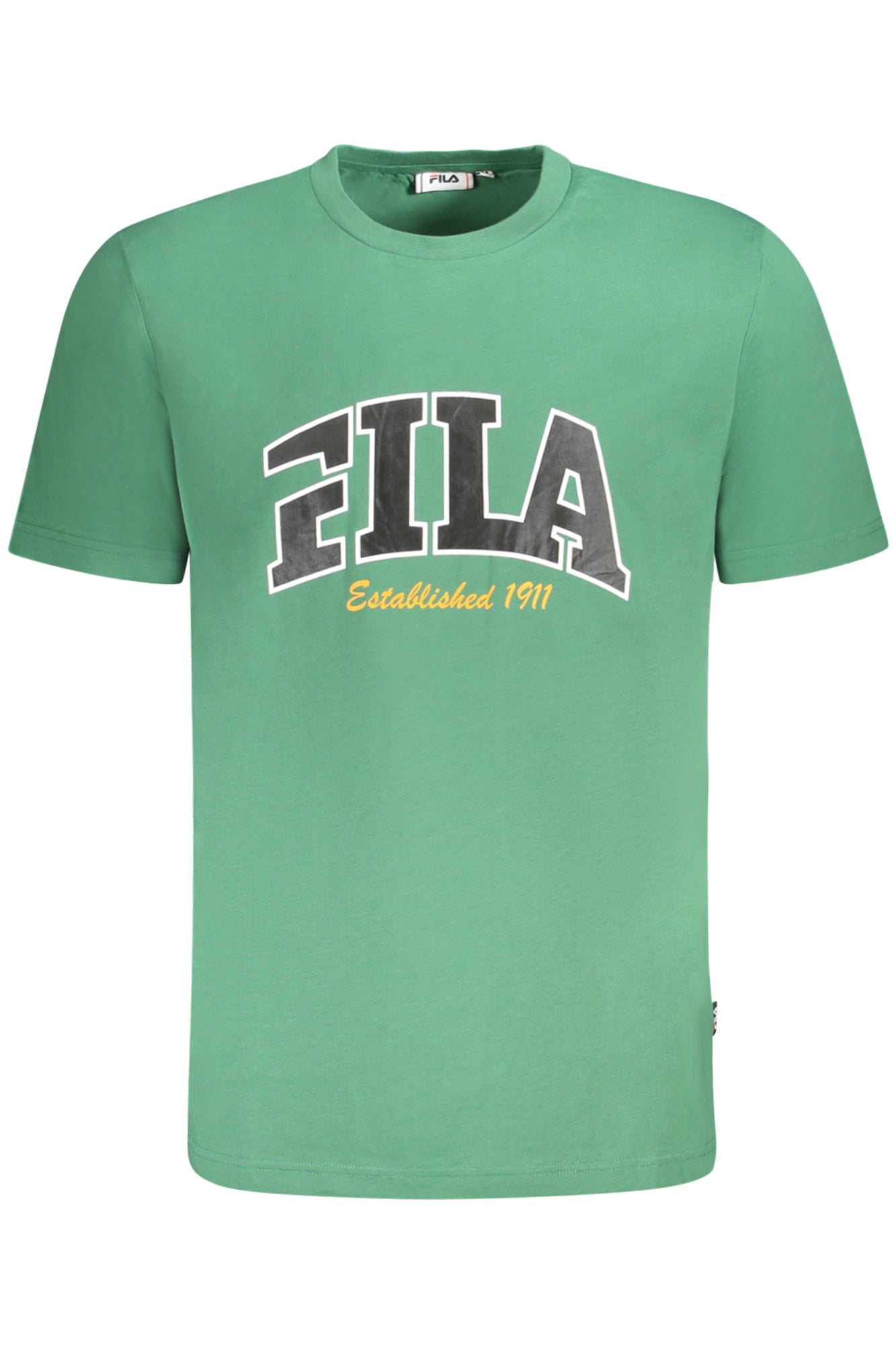FILA Herren T-Shirt – Regular Fit, Kurzarm | T-Shirts Grün