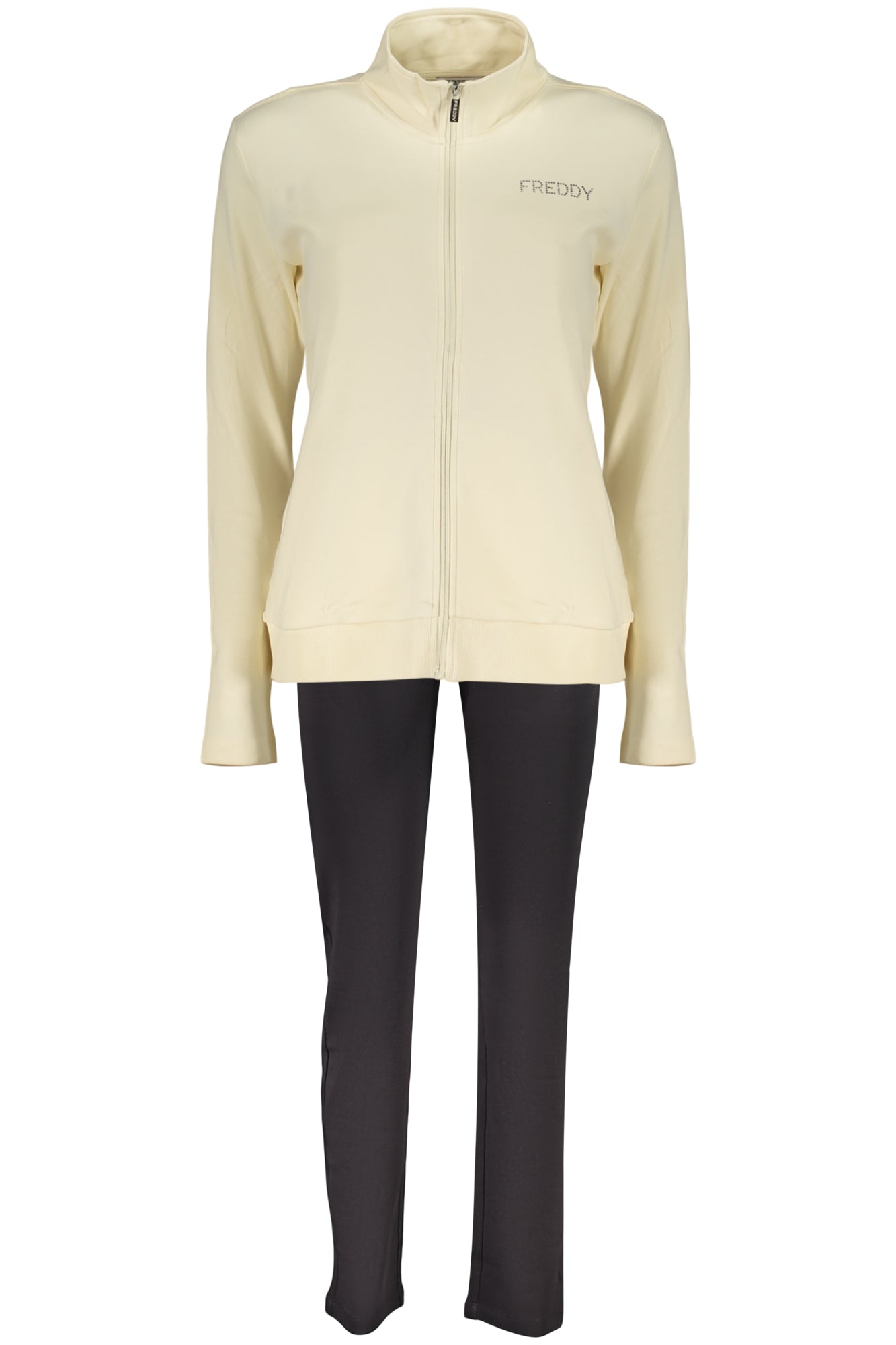 FREDDY Damen Sweatshirt – Langarm, mit Taschen, sportlich Zweitbild