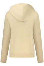 FREDDY BEIGE DAMEN-SWEATSHIRT MIT REISSVERSCHLUSS