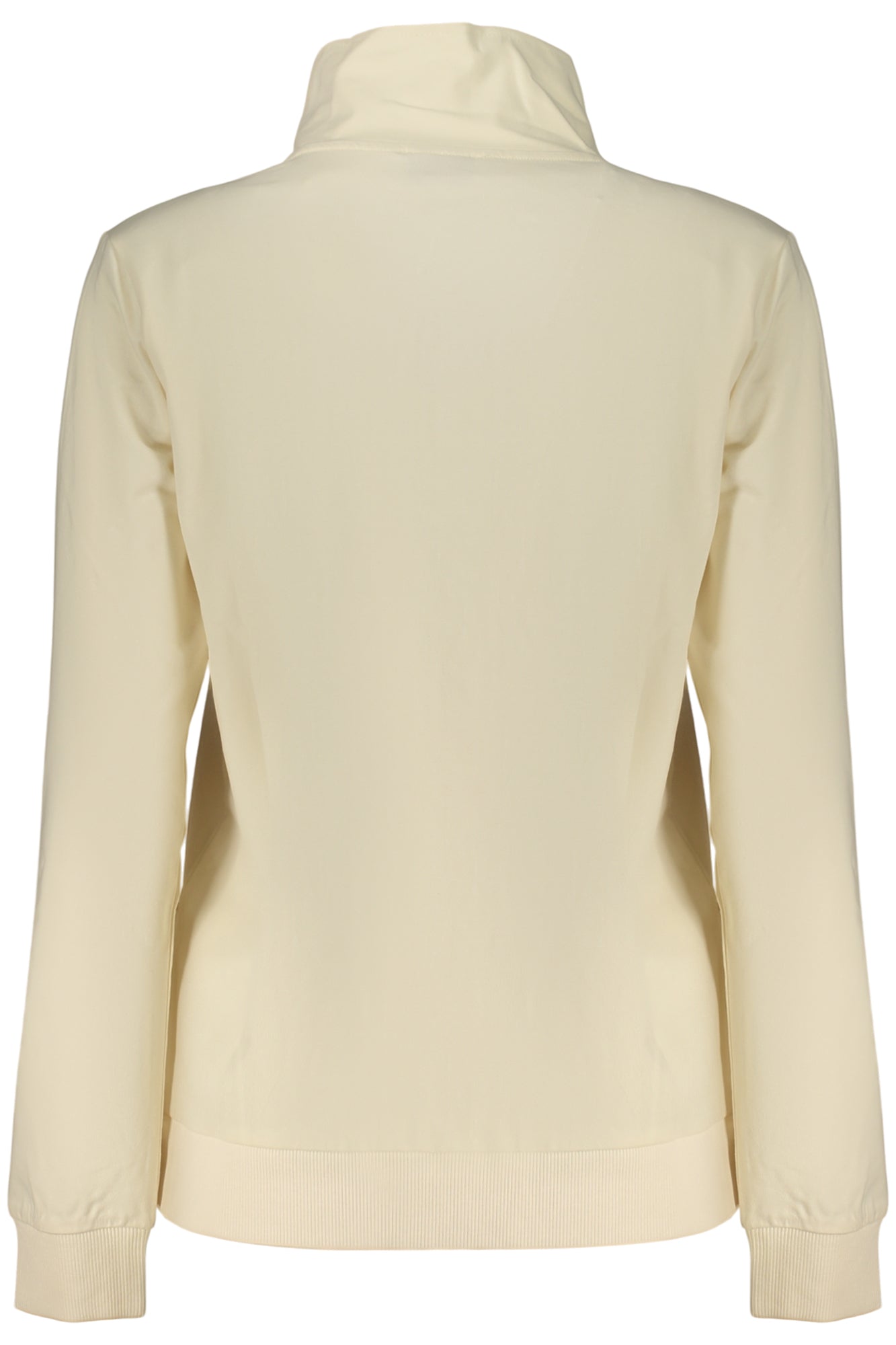 FREDDY Damen Sweatshirt – mit Taschen, mit Reißverschluss Beige