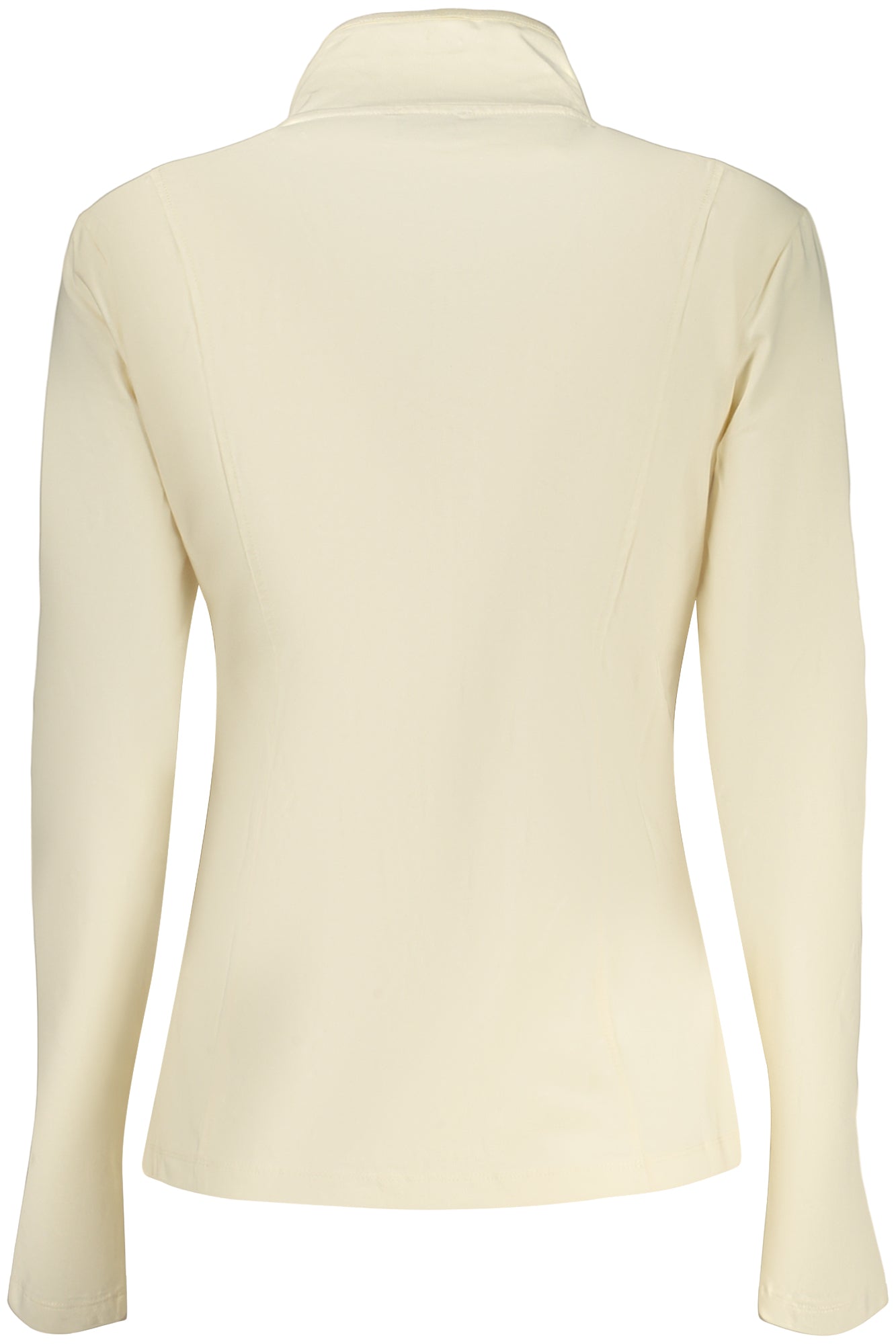 FREDDY Damen Sweatshirt – mit Taschen, mit Reißverschluss Beige