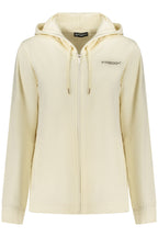 FREDDY WEISSES DAMEN-SWEATSHIRT MIT REISSVERSCHLUSS