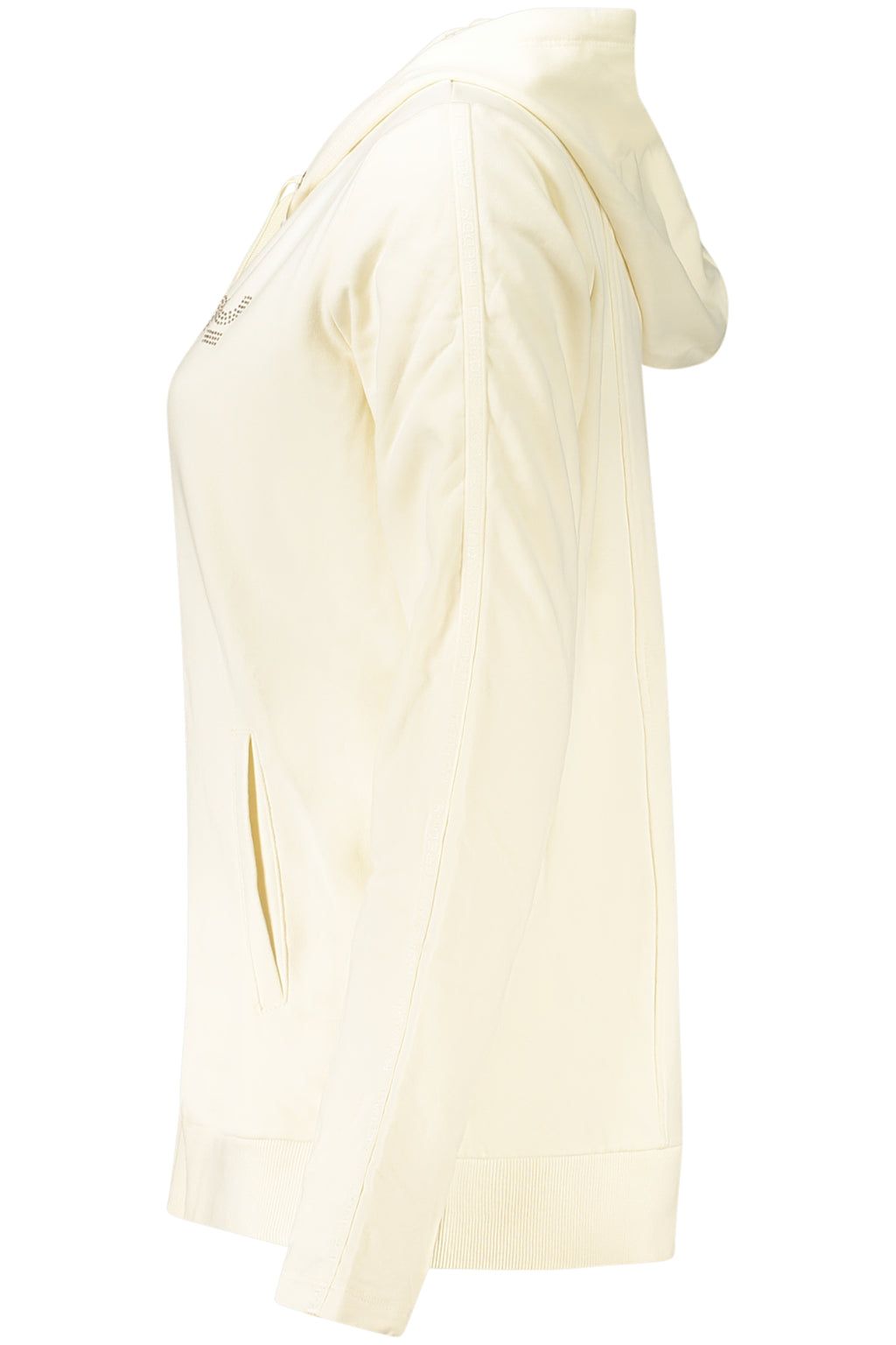 FREDDY WEISSES DAMEN-SWEATSHIRT MIT REISSVERSCHLUSS