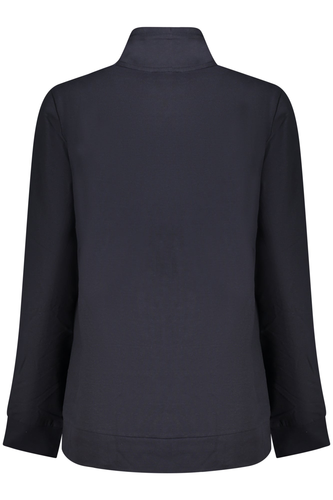 FREDDY Sweatshirt Damen mit Reißverschluss – Blaues Langarmshirt mit Strass-Applikation Blau